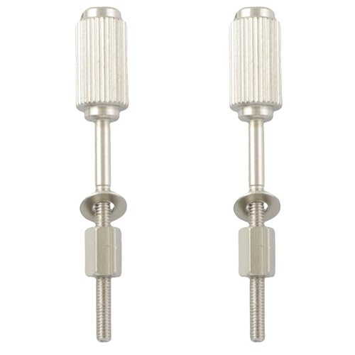 TAODAN Stickrahmenschrauben, 304 Edelstahl, Länge 55,7 mm, Stickrahmen, verstellbare Metallschrauben, 2 Stück TAODAN Stickrahmenschrauben, 304 Edelstahl, Länge 55,7 mm, Stickrahmen, verstellbare Metallschrauben, 2 Stück von TAODAN
