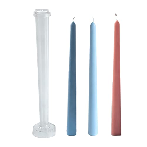 Kerzenform Stabkerzen Form, Stab Kerzengießform Kerzenhalter Kunststoff DIY Stumpenkerze Candle Molds Handgemachte Herstellung Handwerkskerze Kerze Dekorationen von TAOLE