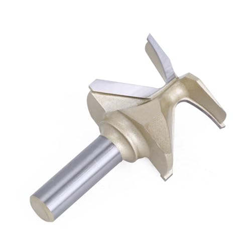 1/2 Zoll Schaft Nahtloser Bogenbiegefräser, R18/30/50 Trimmnut-Fräser for die Holzbearbeitung(R50) von TAOMENJS