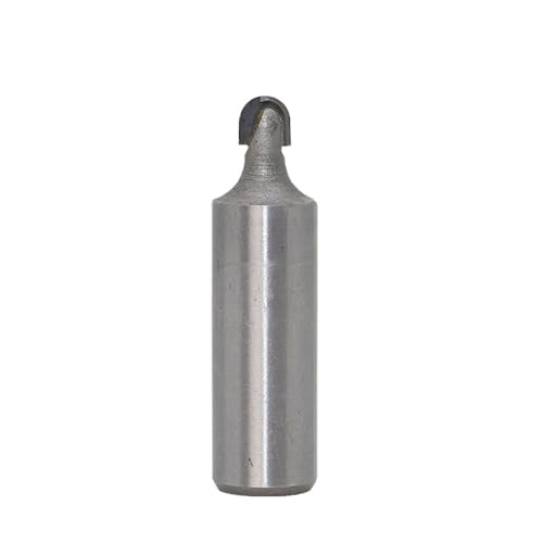 1/4 Zoll 1/2 Zoll Schaft Rundkopf Cove Core Box Router Bit, Graviermaschine Fräser Holzbearbeitungswerkzeuge(12.7X6.35mm) von TAOMENJS