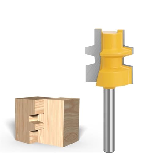 1/4 Zoll Schaft Reversible Kleber Joint Router Bit, Holzbearbeitung Carving Trimmer Fräser Werkzeug 1/4 Zoll Schaft Reversible Kleber Joint Router Bit, Holzbearbeitung Carving Trimmer Fräser Werkzeug von TAOMENJS