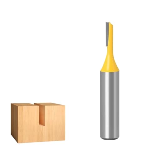 1 STÜCK/5 STÜCK Gerader Fräser, 8 mm Schaft, Wolframkarbid, Einzel- und Doppelnut, Nutfräser for die Holzbearbeitung(3mm) von TAOMENJS