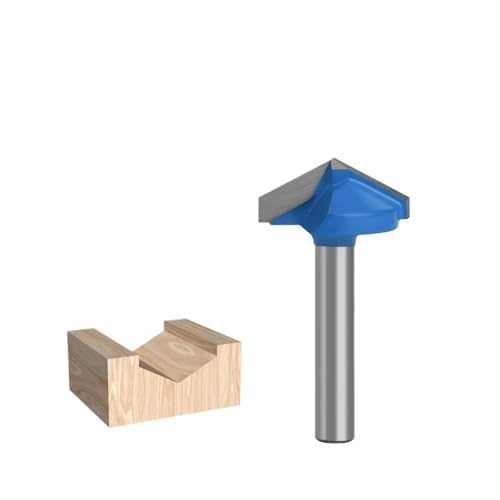 1 Stück 6 mm Schaft V-Nut-Fräser, 60/90/120/150 Grad CNC-Gravur V-Nut-Fräser for die Holzbearbeitung(6x22x120 Degree) von TAOMENJS
