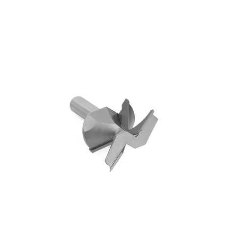 1 Stück Bogenbiegefräser, R8-R50 Nahtfräser for die Holzbearbeitung, 2 Kanten/3 Kanten, Fasenschneidwerkzeug(12.7mm 2 Blades R50) von TAOMENJS