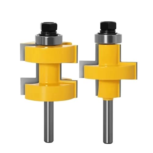 2 teile/satz Nut-und-Feder-Fräser, 8mm Schaft Holzbearbeitung Schneiden Fräser Werkzeuge 2 teile/satz Nut-und-Feder-Fräser, 8mm Schaft Holzbearbeitung Schneiden Fräser Werkzeuge von TAOMENJS