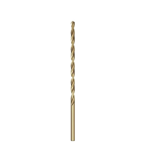 300 mm extra langer Kobaltbohrer, 2,5–10 mm Durchmesser, M35 HSS-Spiralbohrer mit geradem Schaft for Hartmetall, Edelstahl, Kunststoff und Holz(4.5x300mm) von TAOMENJS