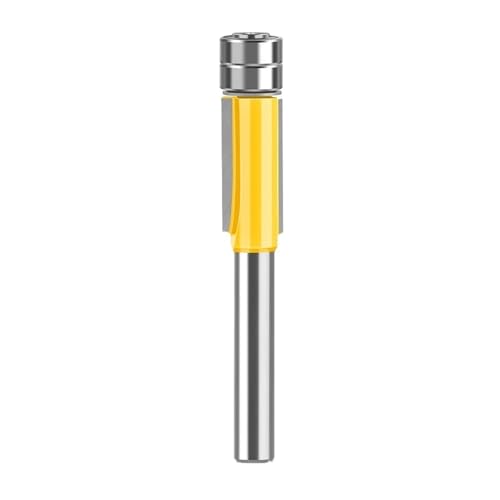 6 mm Schaft, gerader Bündigfräser, oberes Doppellager-Trimmfräser-Schaftfräser-Schneidwerkzeuge for die Holzbearbeitung 6 mm Schaft, gerader Bündigfräser, oberes Doppellager-Trimmfräser-Schaftfräser-Schneidwerkzeuge for die Holzbearbeitung von TAOMENJS
