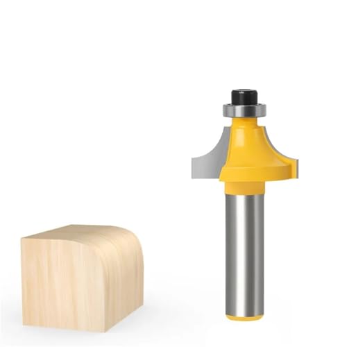 8-mm-Schaft-Fräser for Abrunden von Kanten, Hartmetall-Eckenrundungs- und Kantenformungsfräser for die Holzbearbeitung(8 * 22mm) von TAOMENJS