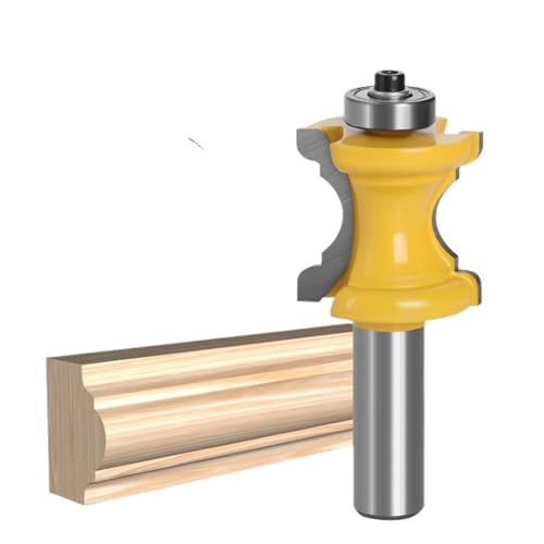8mm Schaft Möbel Trim und Form Router Bit, Bullnose und Cove Holzbearbeitung Fräser Schnitthöhe 31mm von TAOMENJS