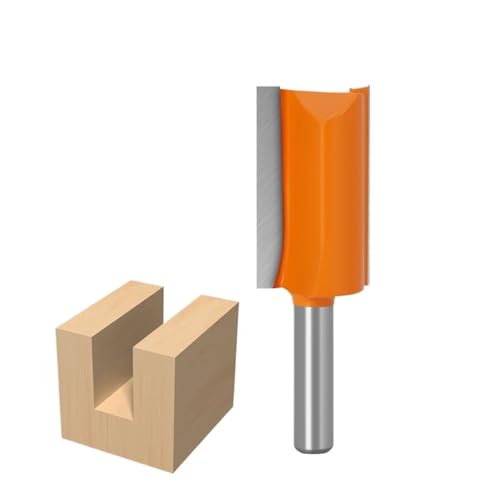 Bündigfräser, 8 mm Schaft, 22 mm Schnittdurchmesser, doppelte Nut, gerade Fräswerkzeuge for die Holzbearbeitung von TAOMENJS