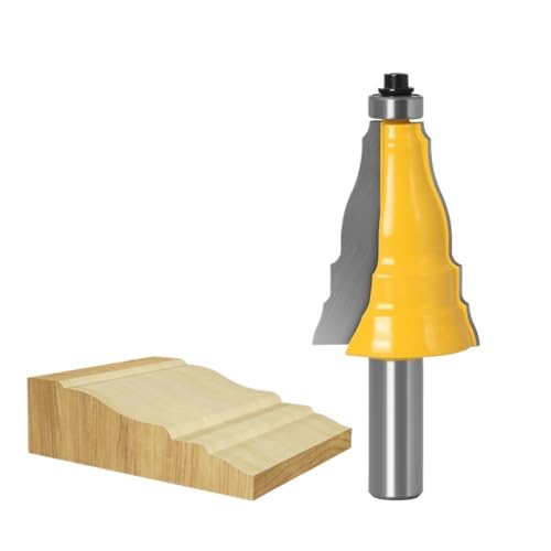 Fräser for Tür- und Fensterrahmen, 12-mm-Schaft, architektonisches Trimmen, Formen, Holzbearbeitung, Gravierfräswerkzeug Fräser for Tür- und Fensterrahmen, 12-mm-Schaft, architektonisches Trimmen, Formen, Holzbearbeitung, Gravierfräswerkzeug von TAOMENJS
