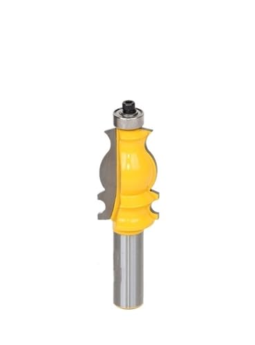 Fräser for architektonische Formen, Hartmetall-Fräswerkzeuge for die Kantenformung in der Holzbearbeitung mit 12 mm Schaft(A) von TAOMENJS