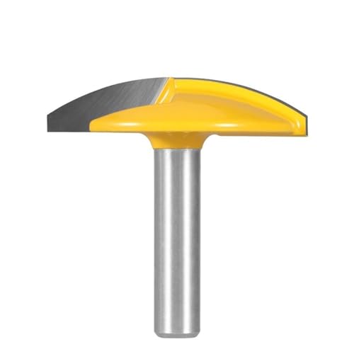 Horizontaler Kronenfräser, 6 mm/6,35 mm/8 mm/12 mm/12,7 mm Schaft, Holzbearbeitung, kleiner Schüsselfräser, Durchmesser 1–3/4 Zoll(Size:8mm Shank) von TAOMENJS