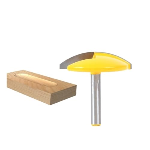 Horizontaler Kronenfräser, 8-mm-Schaft, konkave Schalenform, runder Fräser for die Holzbearbeitung Horizontaler Kronenfräser, 8-mm-Schaft, konkave Schalenform, runder Fräser for die Holzbearbeitung von TAOMENJS