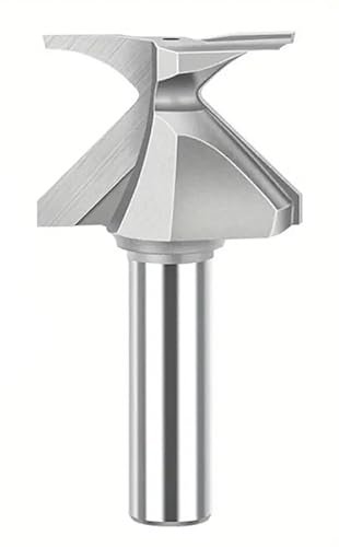 Nahtloser Fräser for die Holzbearbeitung mit 1/2-Zoll-Schaft, R10/R18/R30-Fräser mit Hartmetallspitze, Werkzeuge for Biegen von Fasen(12.7XR30mm) von TAOMENJS