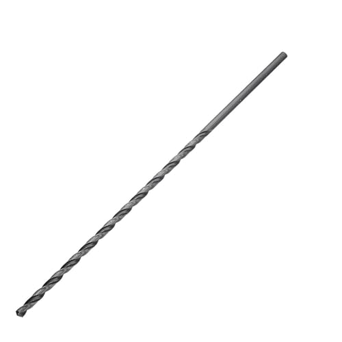 Spiralbohrer mit geradem Schaft, 2 mm – 10,5 mm Durchmesser, HSS M2, Schwarzoxid-Bohrwerkzeuge, extra langer gerader Schaft, 200 mm(2.5mm 5pc) von TAOMENJS