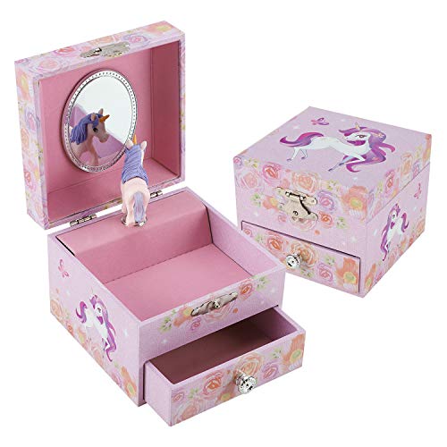 TAOPU süße Musik Schmuckschatulle mit rotierenden niedlichen kleinen Pony Spieluhr für Mädchen TAOPU süße Musik Schmuckschatulle mit rotierenden niedlichen kleinen Pony Spieluhr für Mädchen von TAOPU