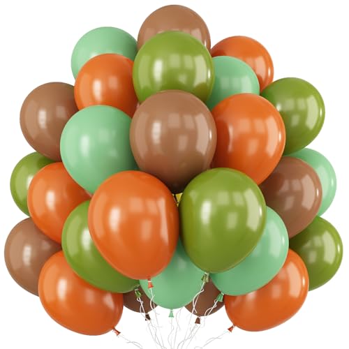 Grün-orangefarbene Luftballons, 30,5 cm von TAOYE