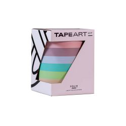 Tape Set Folie Pastell 20mm 15m 6teilig von TAPE ART KIT