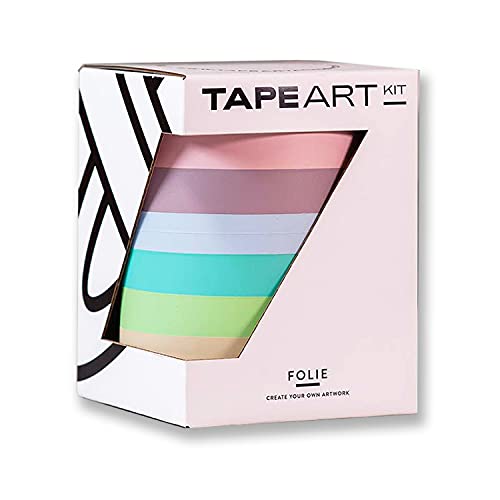 TAPE ART KIT Vinyl | Tape Art Klebeband bekannt aus dem TV | 12er Vinyl Klebeband Set Folie Pastell |20mm x 25m| bunter Gaffer Tape geeignet für Kunst,Wandbilder, Dekoration und Handwerk TAPE ART KIT Vinyl | Tape Art Klebeband bekannt aus dem TV | 12er Vinyl Klebeband Set Folie Pastell |20mm x 25m| bunter Gaffer Tape geeignet für Kunst,Wandbilder, Dekoration und Handwerk von TAPE ART KIT