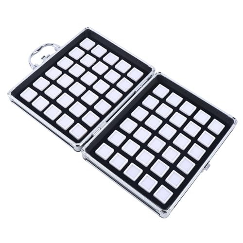 Jewelry Organizer Schmuckkasten 60 Gitter 3cm mit RiegelDiamant Edelstein Display Box Aufbewahrungsbox Schmuck Organizer für Diamanten Ohrringen kleinen Halsketten Perlen Jewelry Organizer Schmuckkasten 60 Gitter 3cm mit RiegelDiamant Edelstein Display Box Aufbewahrungsbox Schmuck Organizer für Diamanten Ohrringen kleinen Halsketten Perlen von TAPMING