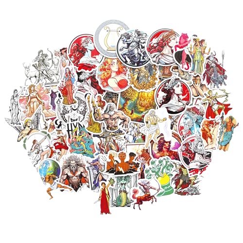 Griechische mythologie sticker Griechische Götter vintage stickers aesthetic laptop aufkleber legend of Hercules Griechische sagen aufkleber set sticker fotoalbum sticker Hercules antike Legenden von TARIFA UNITED