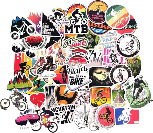 Sticker set fahrrad-aufkleber klebefolie für fahrrad dekor set aufkleber rahmen motorrad laptop lustige mtb auto wasserfest lustig aufklebers von TARIFA UNITED