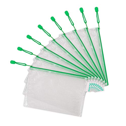 Tarifold Fr 509025 Hüllen, Kunststoff, A5, Reißverschluss, Dokumentenhüllen, transparent, für Büro, Reise, Schule, Haus, Farbe Grün Tarifold Fr 509025 Hüllen, Kunststoff, A5, Reißverschluss, Dokumentenhüllen, transparent, für Büro, Reise, Schule, Haus, Farbe Grün von Djois