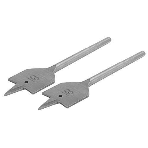 35 Mm Highcarbon Stahl 2pcs Spatenbohrer Bit Set Paddel Flat Bits Holzbearbeitungshandwerkzeughardware von TARSHYRY