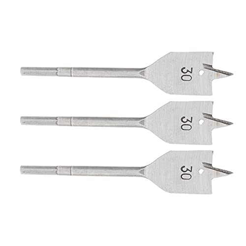 3pcs Hoher Kohlenstoffstahl Flacher Holzbohrbohrer Set Spatenbohrung Werkzeug 30 Mm Holzbearbeitung 3pcs Hoher Kohlenstoffstahl Flacher Holzbohrbohrer Set Spatenbohrung Werkzeug 30 Mm Holzbearbeitung von TARSHYRY