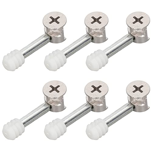 CAM -Schlösser für Möbel, Möbelanschlüsse 100 Sets M6 Schraubmutter Set Aluminiumlegierung Exzentrische Radmöbel Schrauben für Möbelplatten Anschluss CAM -Schlösser für Möbel, Möbelanschlüsse 100 Sets M6 Schraubmutter Set Aluminiumlegierung Exzentrische Radmöbel Schrauben für Möbelplatten Anschluss von TARSHYRY