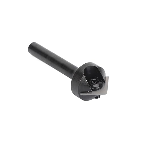 CNC -Bits 1/4 Schaft, V Grooving Router Bit V Form Router Bitkarbideinsatz 1/4 Schaft 90 Grad Abkämme 45 Grad Groove / Shank Mahlen Holzbearbeitung Schlitzschneider von TARSHYRY