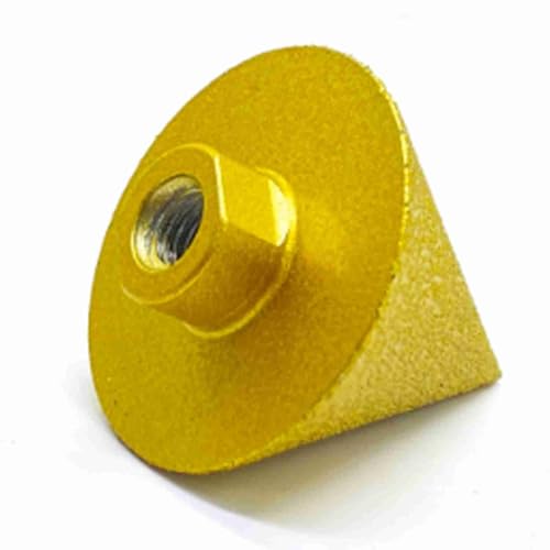 Diamantkippbohrer, Diamantbohrer Bit für Porzellanfliesen -Diamant -Bremsbit Gebrauch mit Winkelschleifen und Handbohrungen Fliesenbohrbits Keramik Diamant Zum Abkammern, (50 mm M14 Schurke Bit) von TARSHYRY