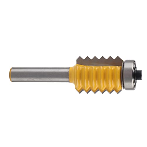 Fingergelenk Router Bits, Türscharnier Router Bit Fingergelenk Kleber Mahlen Cutter Gerät Stahl Jig Gegen Zapfen 8mm Schaft (8*24mm) von TARSHYRY