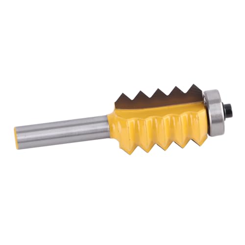 Fingergelenk Router Bits, Türscharnier Router Bit Fingergelenk Kleber Mahlen Cutter Gerät Stahl Jig Gegen Zapfen 8mm Schaft (8*30 mm) von TARSHYRY