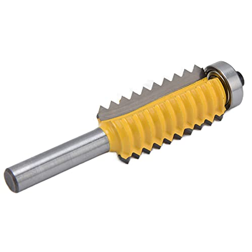 Fingergelenk Router Bits, Türscharnier Router Bit Fingergelenk Kleber Mahlen Cutter Gerät Stahl Jig Gegen Zapfen 8mm Schaft (8*41mm) von TARSHYRY