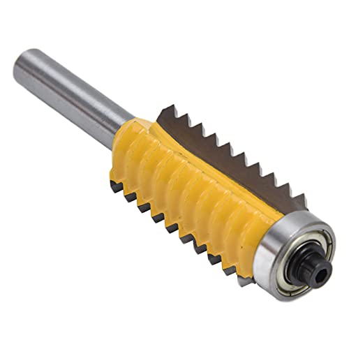 Fingergelenk Router Bits, Türscharnier Router Bit Fingergelenk Kleber Mahlen Cutter Gerät Stahl Jig Gegen Zapfen 8mm Schaft (8*55mm) von TARSHYRY