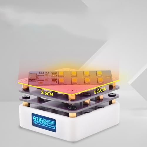 Heiz-Lötplatten-Schweißgerät, Heiße Vorwärm-Chip-Schweißstation, 20 V Mini-Smart-Thermostat für Reparatur-DIY-Labor, Heizplatten-Nacharbeits-Heizungslabor Heiz-Lötplatten-Schweißgerät, Heiße Vorwärm-Chip-Schweißstation, 20 V Mini-Smart-Thermostat für Reparatur-DIY-Labor, Heizplatten-Nacharbeits-Heizungslabor von TARSHYRY