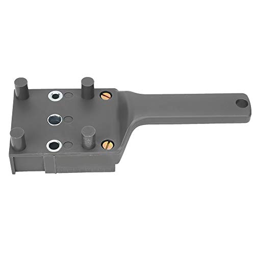 Holz -Dübel -Jig -Kit mit Hoher Auswirkung Kunststoff Loch Loch Lokator Schnelldoweling -Jig für Holzbearbeitung (BLACK) von TARSHYRY