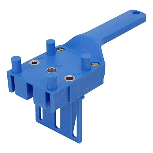 Holz -Dübel -Jig -Kit mit Hoher Auswirkung Kunststoff Loch Loch Lokator Schnelldoweling -Jig für Holzbearbeitung (BLUE) von TARSHYRY