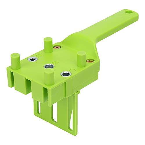 Holz -Dübel -Jig -Kit mit Hoher Auswirkung Kunststoff Loch Loch Lokator Schnelldoweling -Jig für Holzbearbeitung (GREEN) von TARSHYRY