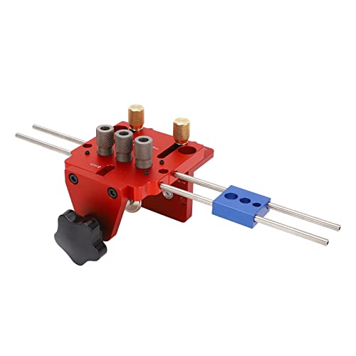 Holzbearbeitungsdübel -Jig -Kit Verstellbarer Bohrer -Locator Puncher Tool für Holzbearbeitungsprojekte Holzbearbeitungsdübel -Jig -Kit Verstellbarer Bohrer -Locator Puncher Tool für Holzbearbeitungsprojekte von TARSHYRY