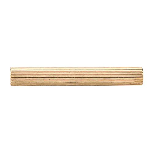 Messing Round Standoff, 100 Pcs Doppelpass Messing Kupfer -Standoff -Abstandshalter Stattes Spacer M2 Stollen Fadenrunde Säulen (M2*21 (100pcs)) von TARSHYRY