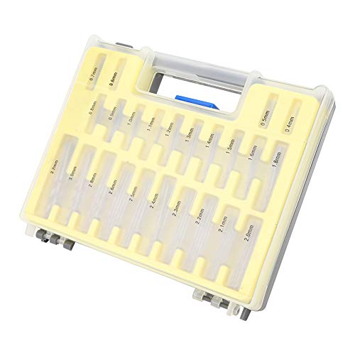 Mikrobohrer Bit Set, Kleine Bohrerbits 150pcs Spiralbohrer Bit Mini-Lochöffner Set 0,4-3,2 Mm Hochgeschwindigkeits-Stahl-Mikrobohrer für Handwerksschmuck Bohrwerkzeug Mikrobohrer Bit Set, Kleine Bohrerbits 150pcs Spiralbohrer Bit Mini-Lochöffner Set 0,4-3,2 Mm Hochgeschwindigkeits-Stahl-Mikrobohrer für Handwerksschmuck Bohrwerkzeug von TARSHYRY