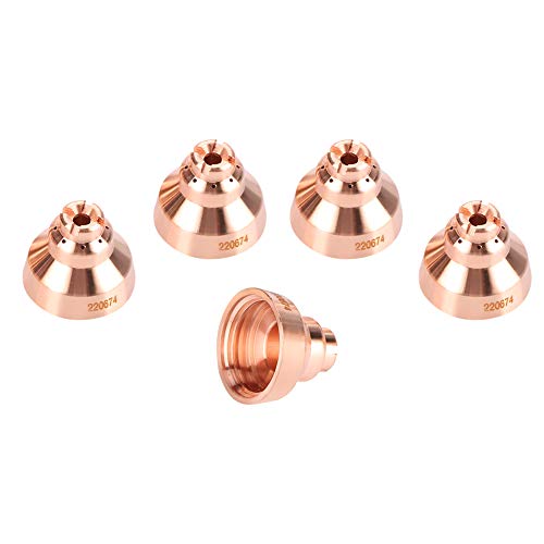 Plasmakappe Telluriumkupfer für die Wärmedynamik Schneidetrapp 5pcs Plasmakappe Telluriumkupfer für die Wärmedynamik Schneidetrapp 5pcs von TARSHYRY