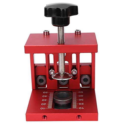 Pocket Hole Jig Kit, Dübel Jig Kit Loch Bohrer Punch Positionierer Aluminiumlegierung 3 in 1 Holzbearbeitungs -Stanzführer Lokator Tasche Loch Guides Gelenkwinkel Werkzeug Carpentry Locator von TARSHYRY