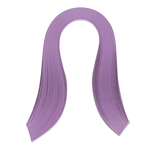 Quilling Paper, Quilling Supplies Strips Set 600 Streifen Paper Handwerk Dekoration Papierstreifen 3mm Breite Origami -Papier für Kunsthandhandwerk (PURPLE) von TARSHYRY