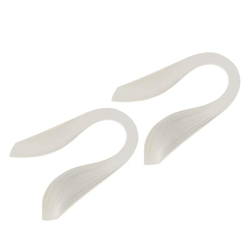 Quilling Paper, Quilling Supplies Strips Set 600 Streifen Paper Handwerk Dekoration Papierstreifen 3mm Breite Origami -Papier für Kunsthandhandwerk (WHITE) von TARSHYRY