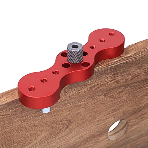 Selbstzentrierende Dübel -Jig, Bohrzentrierhandbuch Aluminiumlegierung Dübel Drill Guidejig Positionier 6/8/10mm Lochöffner Lokator Bohranleitung für Gerade Löcher Zum Zentrieren von Lochbohrern (Rot) Selbstzentrierende Dübel -Jig, Bohrzentrierhandbuch Aluminiumlegierung Dübel Drill Guidejig Positionier 6/8/10mm Lochöffner Lokator Bohranleitung für Gerade Löcher Zum Zentrieren von Lochbohrern (Rot) von TARSHYRY