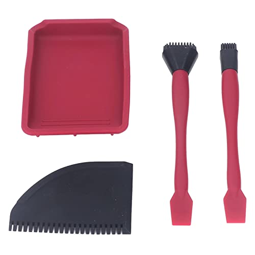 Silikon-Klebepinsel, 2 Packungen Silikonpinsel, 1 Tablett, 1 Kamm, Holzleim-Set Zum Verkleben, Einfaches Auftragen von Holzleim für Feine Stellen, Bewahren Sie Bürsten und Kamm Silikon-Klebepinsel, 2 Packungen Silikonpinsel, 1 Tablett, 1 Kamm, Holzleim-Set Zum Verkleben, Einfaches Auftragen von Holzleim für Feine Stellen, Bewahren Sie Bürsten und Kamm von TARSHYRY